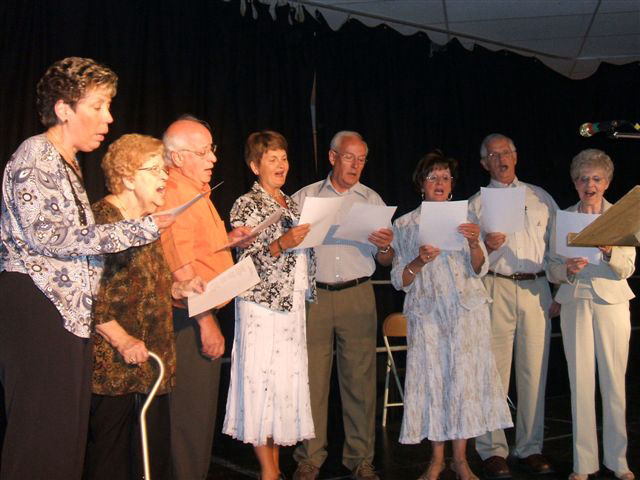 Célébration du 20e anniversaire de la chorale
